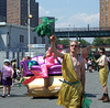 "Poodle World" Float at the Coney Island Mermaid Parade, June 2008