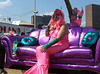 "Poodle World" Float at the Coney Island Mermaid Parade, June 2008