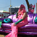 "Poodle World" Float at the Coney Island Mermaid Parade, June 2008