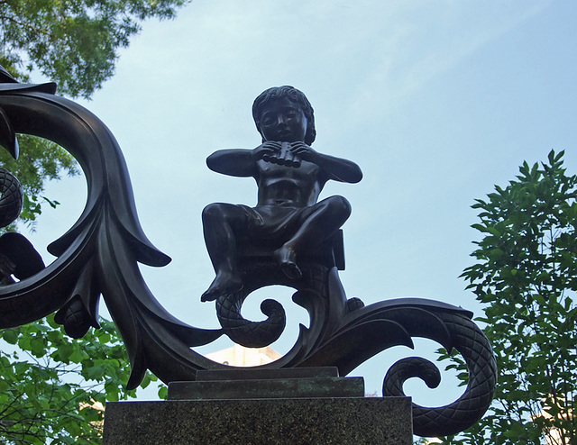 Detail of the Gate to the Children's Zoo in Central Park, May 2011