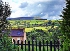 Storm over Pendle.