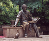 Statue of Hans Christian Andersen in Central Park, June 2006