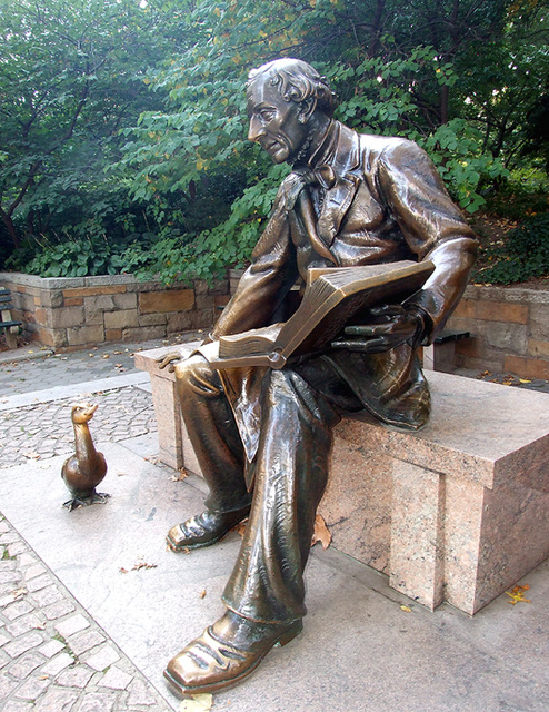 The Hans Christian Andersen Statue in Central Park, Oct. 2007