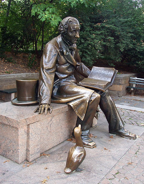 The Hans Christian Andersen Statue in Central Park, Oct. 2007