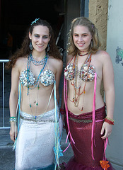 Two Mermaids at the Coney Island Mermaid Parade, June 2008