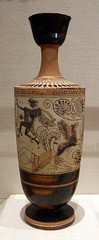 White Ground Lekythos by the Diosphos Painter in the Metropolitan Museum of Art, Sept. 2007