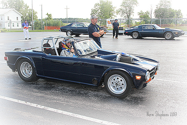 Ed Olson's 1969 TR6 with Pontiac V8 engine