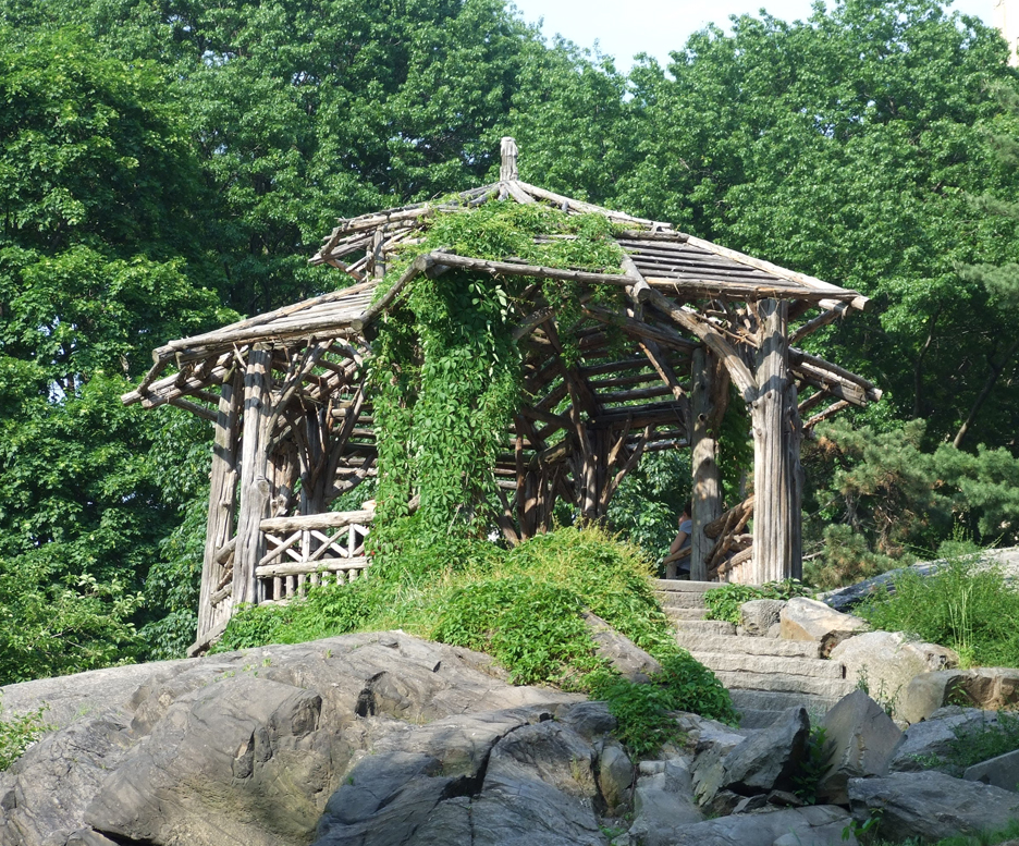 Gazebo in Central Park, May 2011