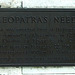 Plaque on Cleopatra's Needle in Central Park, Oct. 2007