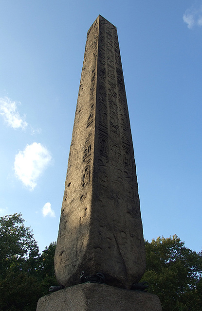 Cleopatra's Needle in Central Park, Oct. 2007