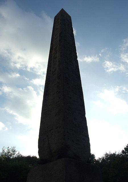 Cleopatra's Needle in Central Park, Oct. 2007