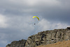 paragliding at Stanage Edge