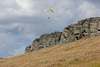 paragliding at Stanage Edge