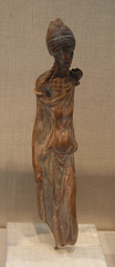 Terracotta Statuette of an Emaciated Woman in the Metropolitan Museum of Art, June 2010