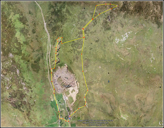 Walk Map (Chartist Cave Walk)