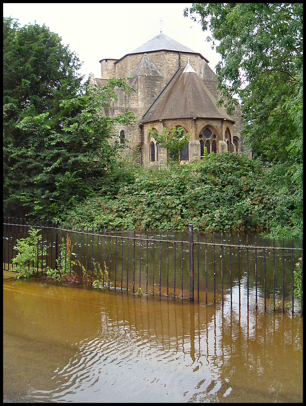 flooding at St Frideswide's