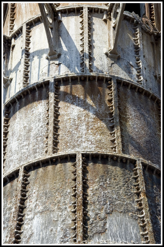 bolted together