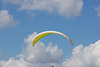 paragliding at Stanage Edge