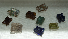 Group of Glass Astragaloi in the Metropolitan Museum of Art, June 2010