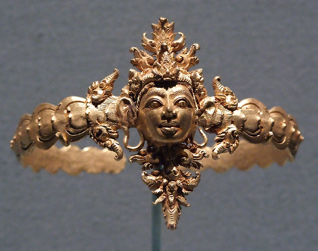 Bangle with a Male Head in the Metropolitan Museum of Art, March 2009