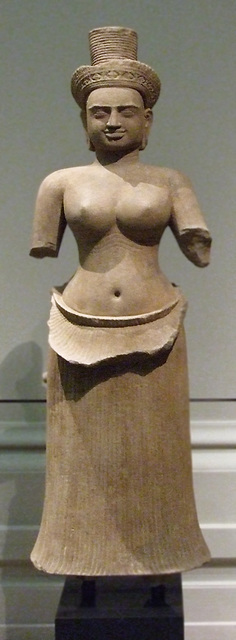 Standing Female Deity in the Metropolitan Museum of Art, November 2010