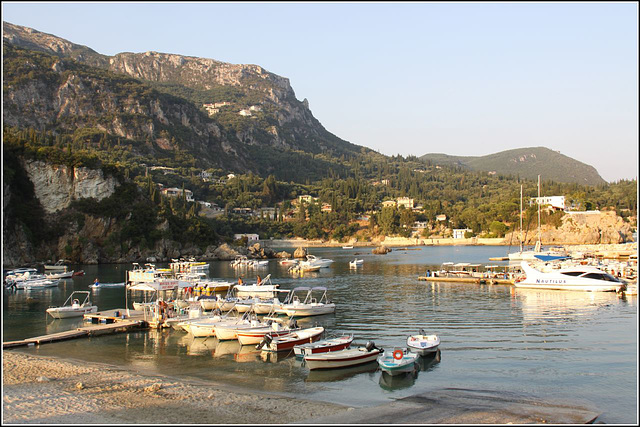 Paleokastritsa harbour