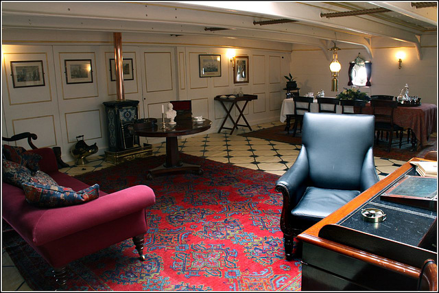 The Captains day room