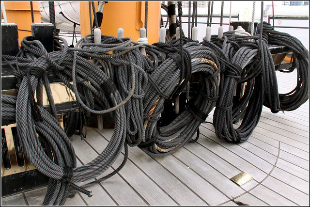 Coiled ropes Coiled ropes