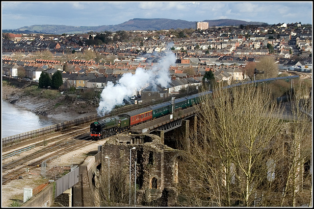 Crossing the Usk