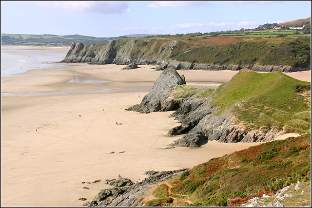 Three Cliffs Bay