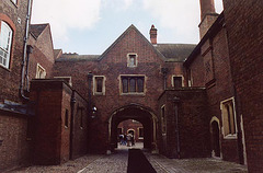 Street Through the Tudor Kitchens of Hampton Court Palace, March 2004