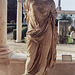 Headless Statue of a Draped Woman in the Baths of Diocletian in Rome, December 2003