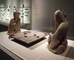 Pair of Seated Figures Playing Liubo in the Metropolitan Museum of Art, February 2008
