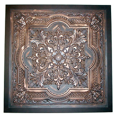 Carved Wood Relief in Aunt Barbara's House, Oct. 2007