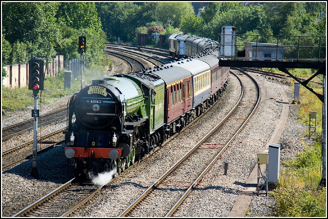 Approaching Cardiff