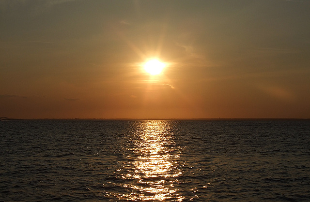 Sunset on Fire Island, June 2007