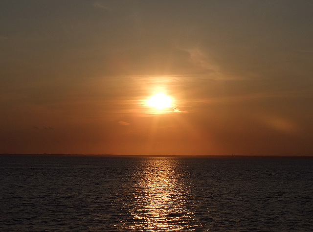 Sunset on Fire Island, June 2007