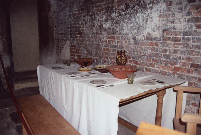 Queen Elizabeth I's Kitchen at Hampton Court Palace, March 2004