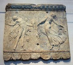 Roman Terracotta Relief Plaque in the Metropolitan Museum of Art, November 2008