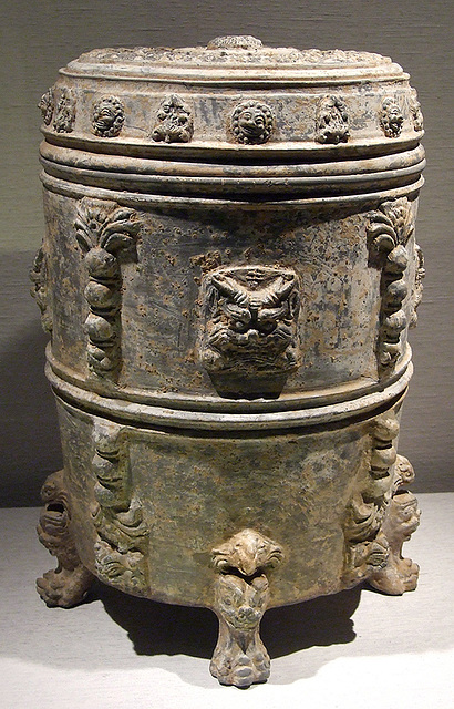 Covered Footed Vessel in the Metropolitan Museum of Art, August 2007