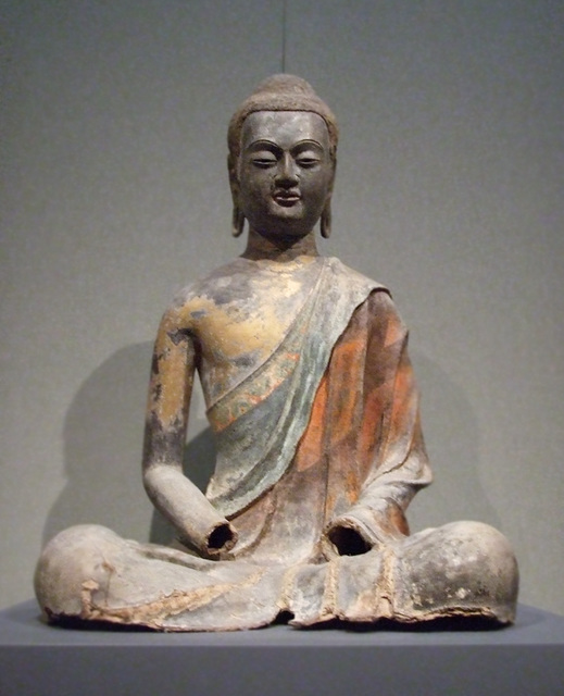 Seated Buddha in the Metropolitan Museum of Art, April 2009