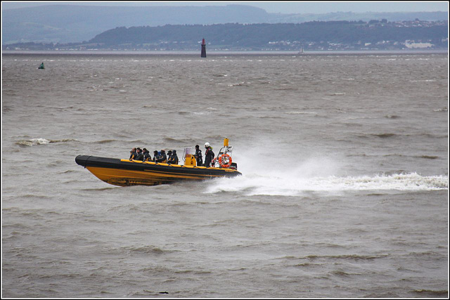 Fast boat ride