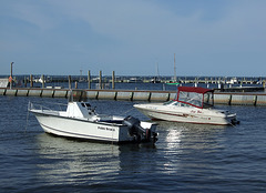 Boats Docked Near Flynn's on Fire Island, June 2007
