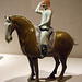 Tang Horse and Rider in the Metropolitan Museum of Art, September 2008