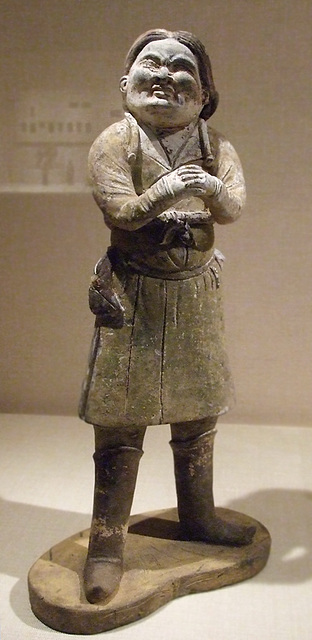 Standing Attendant in the Metropolitan Museum of Art, March 2009