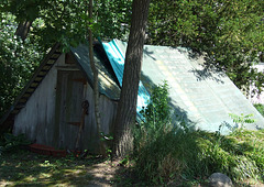 Tent-like Structure in Seaford, May 2010