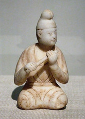 Seated Musician with a Flute in the Metropolitan Museum of Art, April 2009