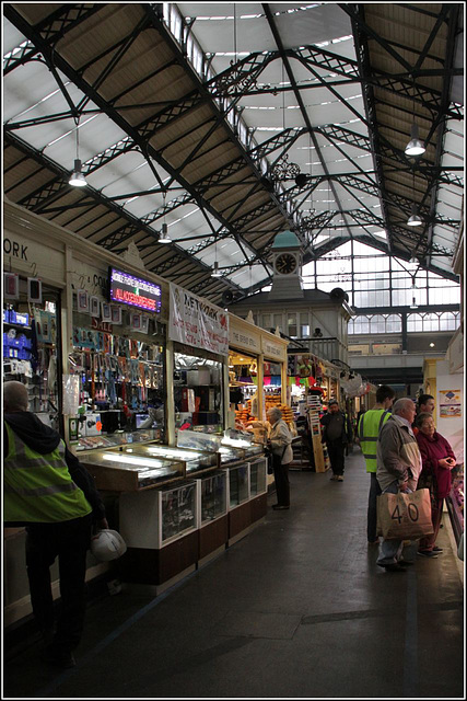 Market stalls