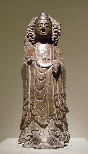 Standing Buddha in the Metropolitan Museum of Art, September 2008