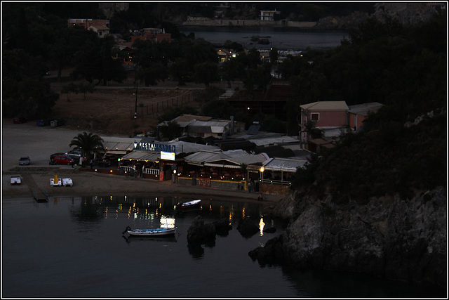 Paleokastritsa night